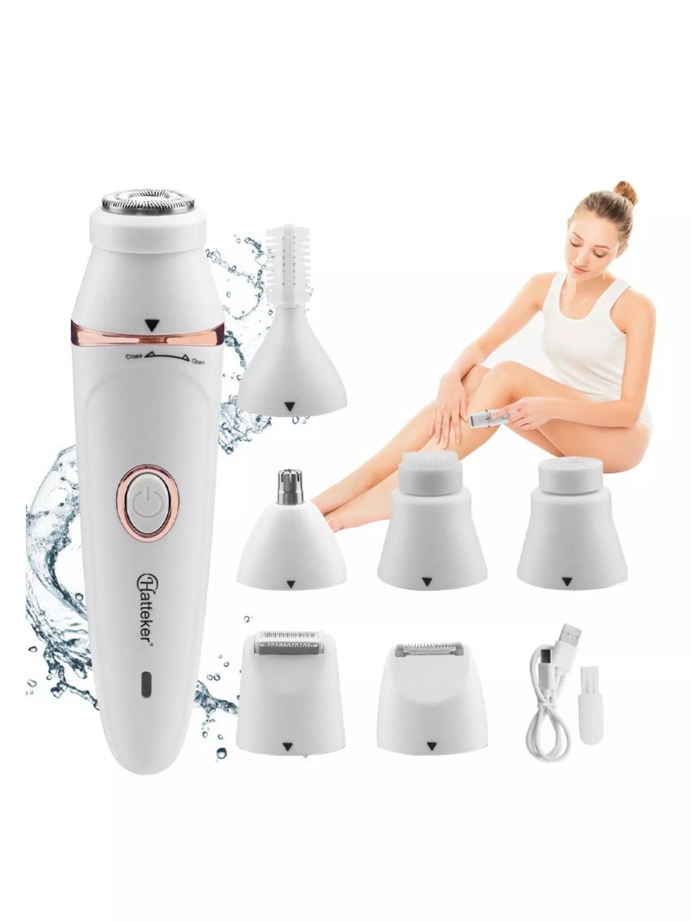 7-in-1 Multifunctional Painless Hair Removal