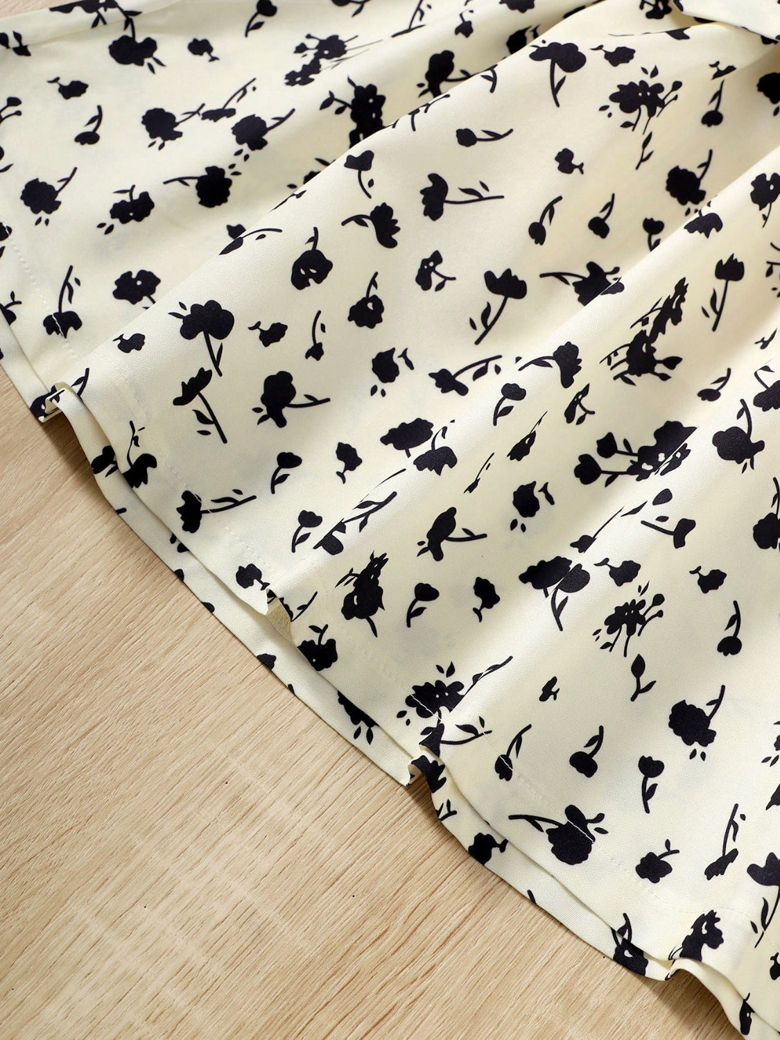 Children's Ribbed T-Shirt Skirt Set