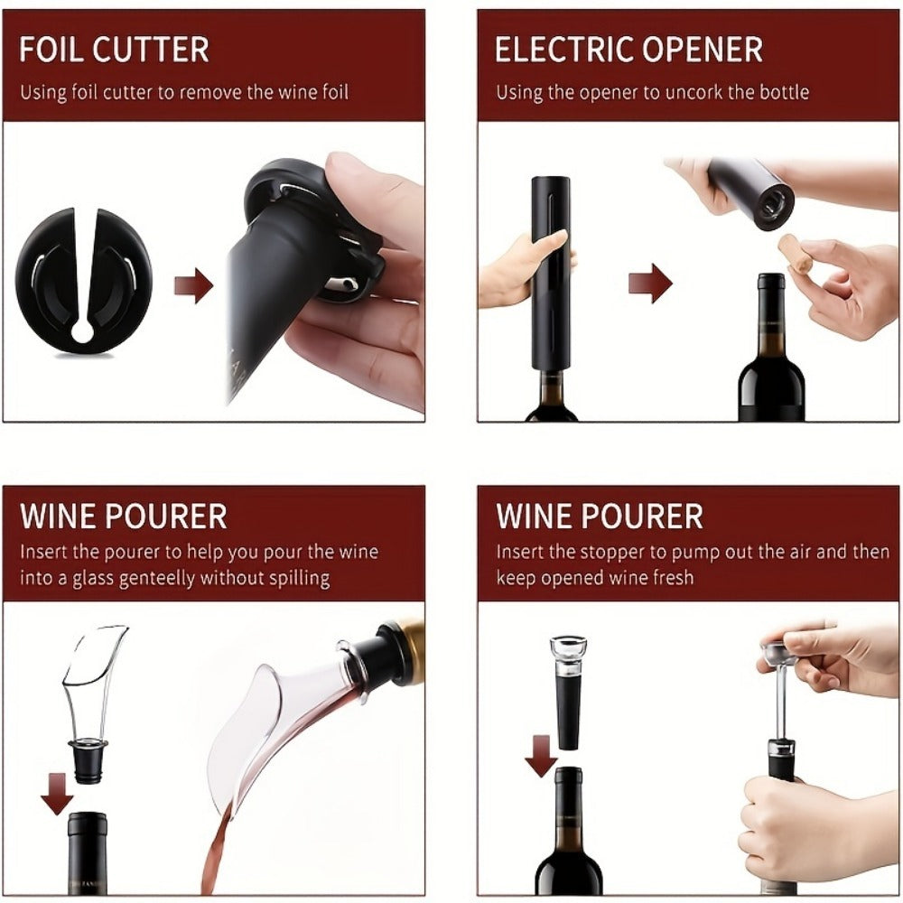 Intelligent Wine Opener Set