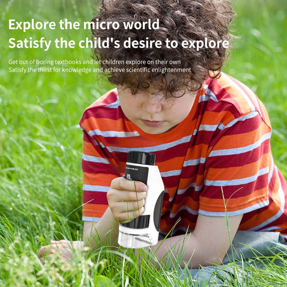 Kids Handheld 50X-300X Microscope