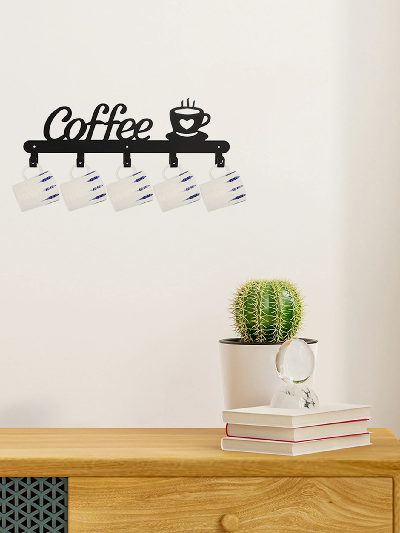 1pc Coffee Mug Holder Wall Mounted