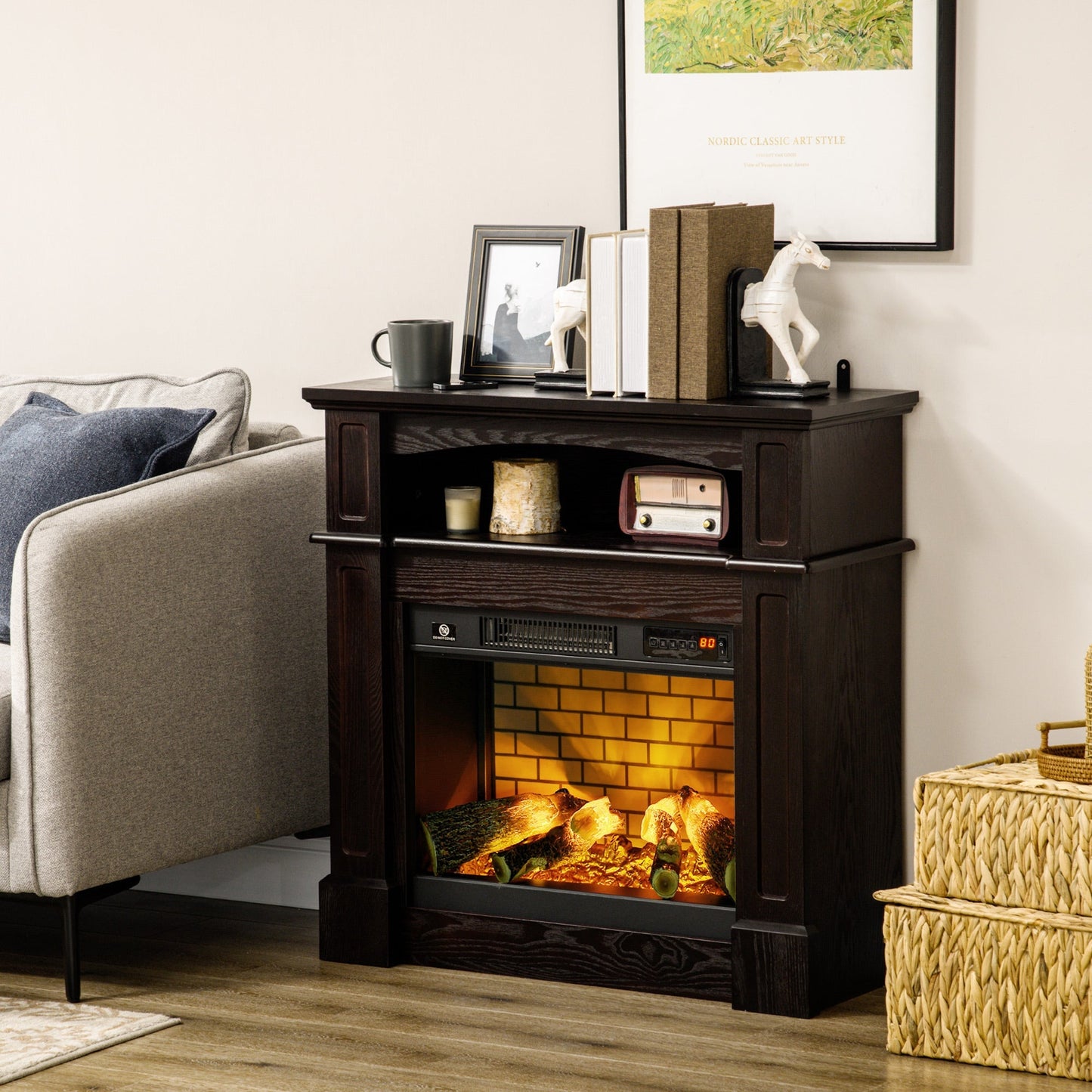 Electric Fireplace Heater