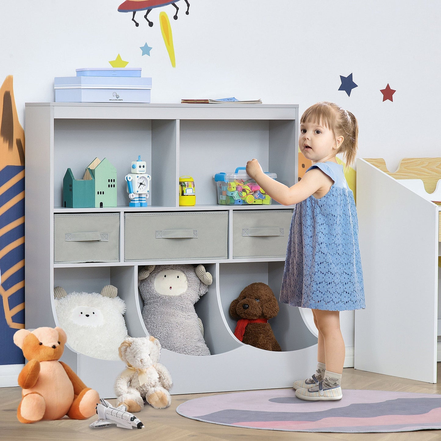 Kids Storage Cabinet