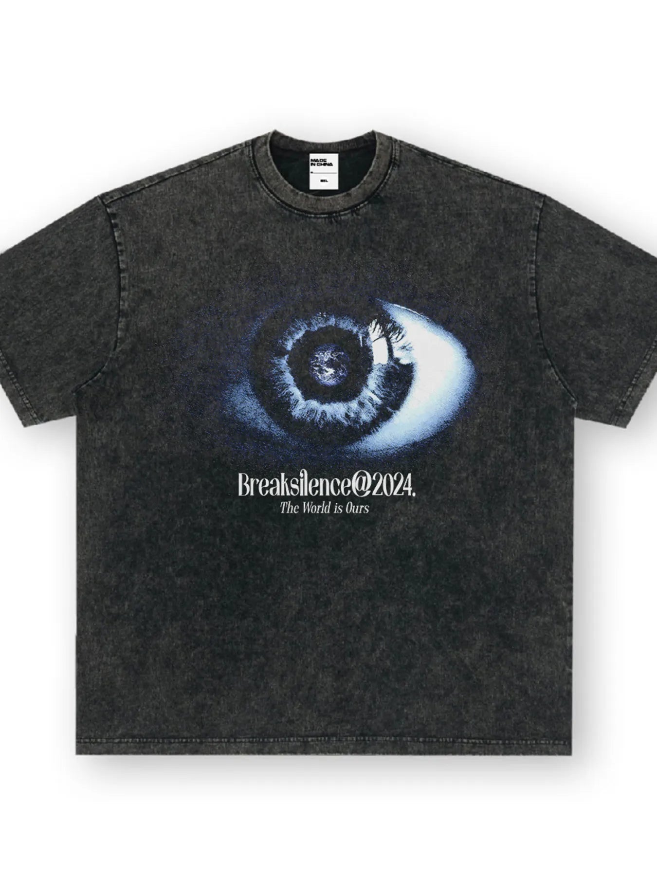 Men's Graphic Round Neck Oversized T-Shirt