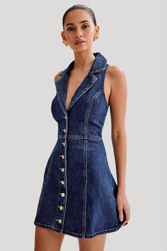 Chic Denim Dress