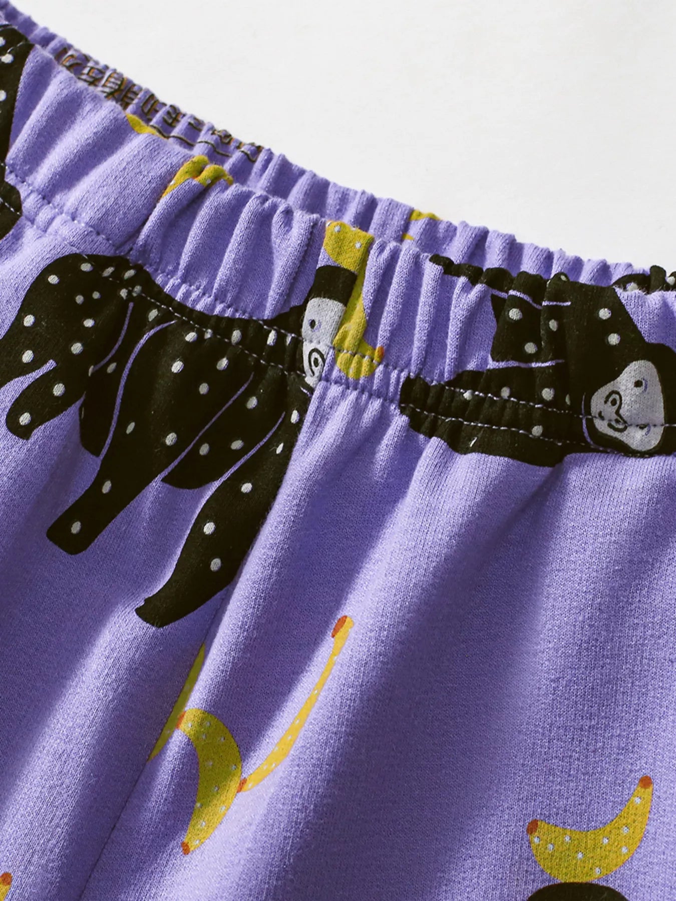 Children's Orangutan Round Neck Tee and Shorts Set