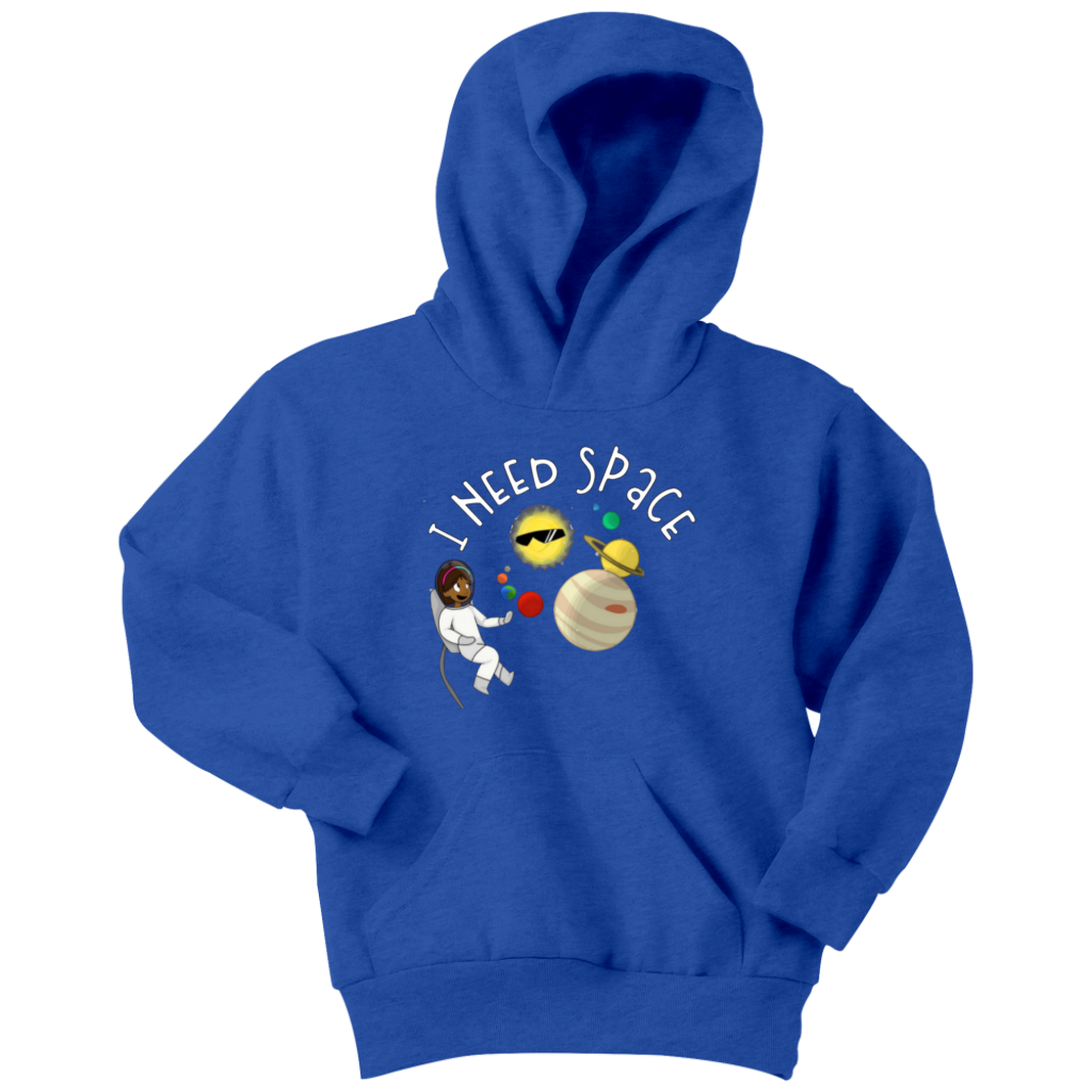 I Need Space Kids & Youth Hoodie - MONLANE
