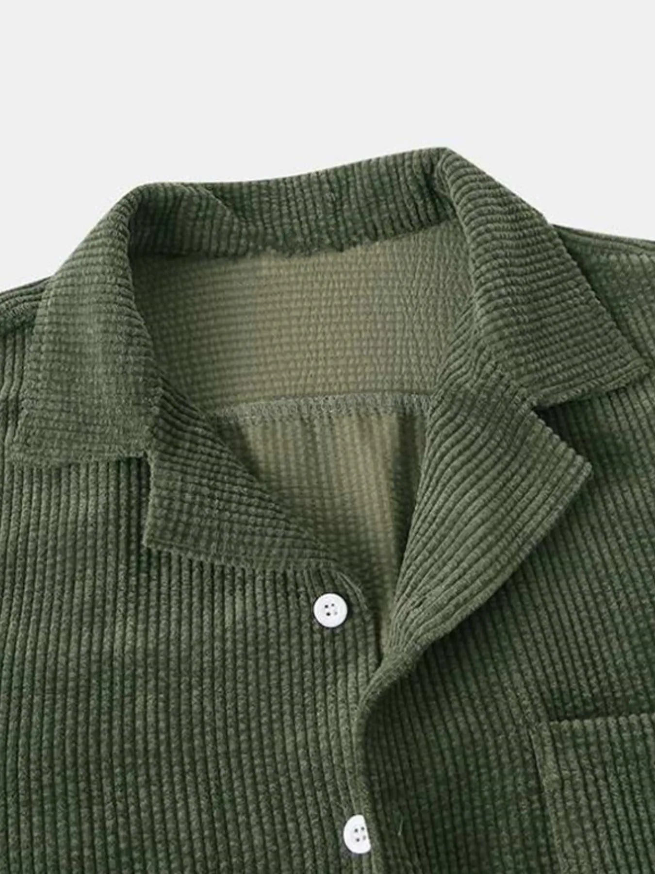 Men's Classic Textured Top and Shorts Set