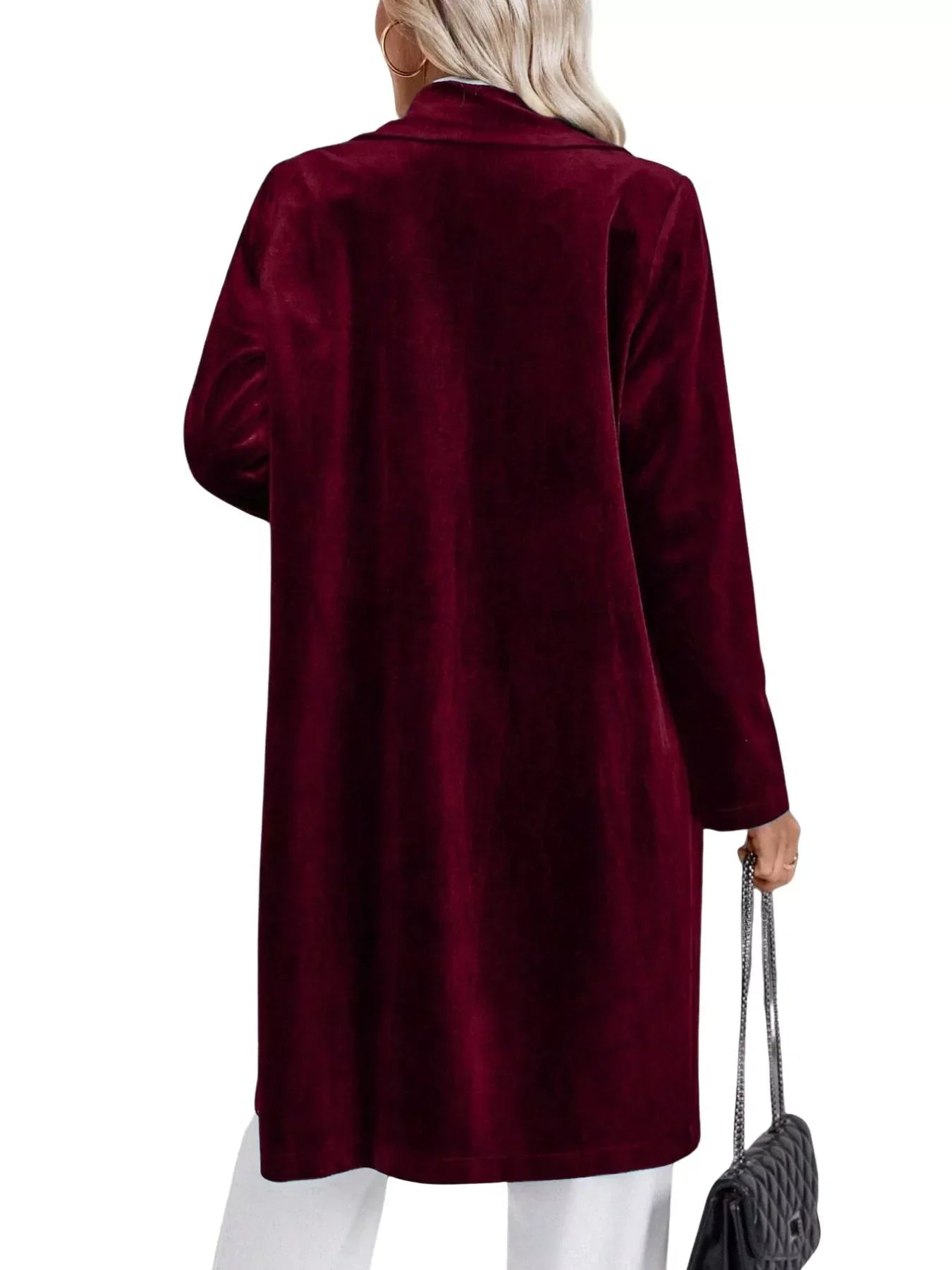 Long Sleeve Longline Coat