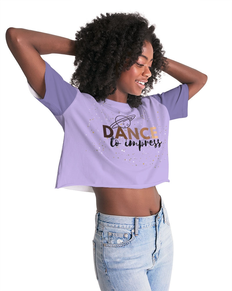 Molecutie Women's Lounge Cropped Tee - MONLANE