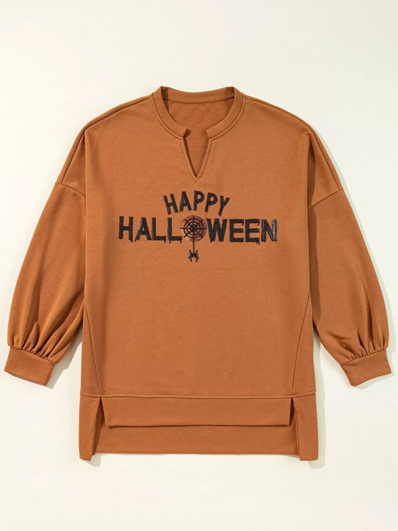 Happy Halloween Graphic Loose Top