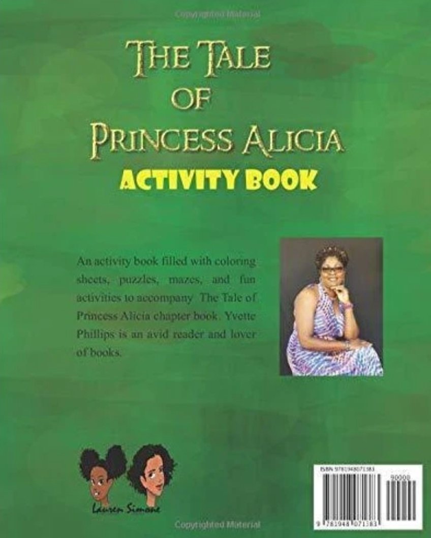 Princess Alicia Activity Book for Kids 5+