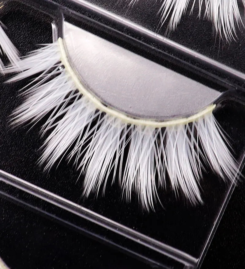 3pair White Eyelashes - MONLANE
