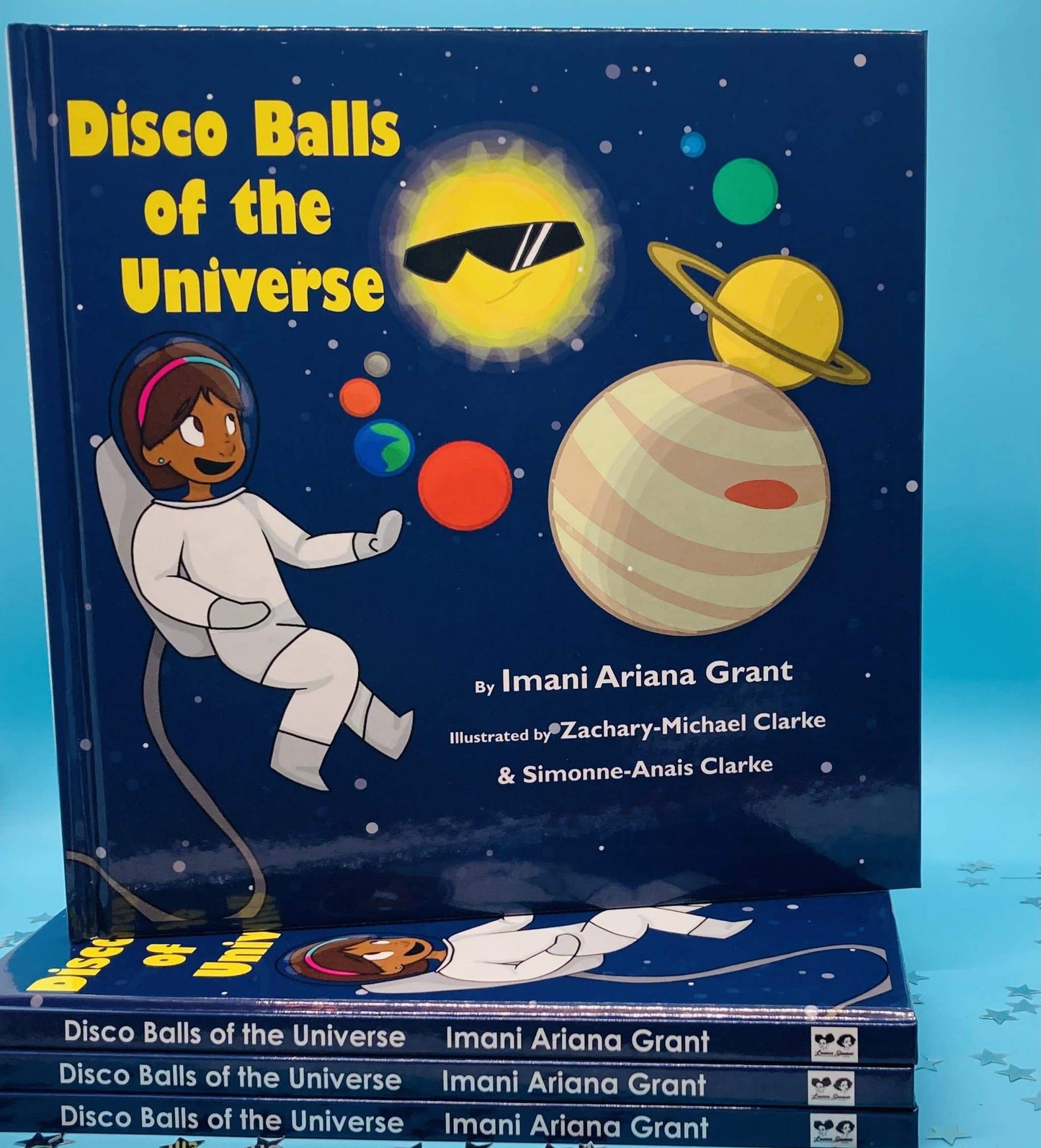 Disco Balls Of The Universe Book & Puzzle Bundle - MONLANE