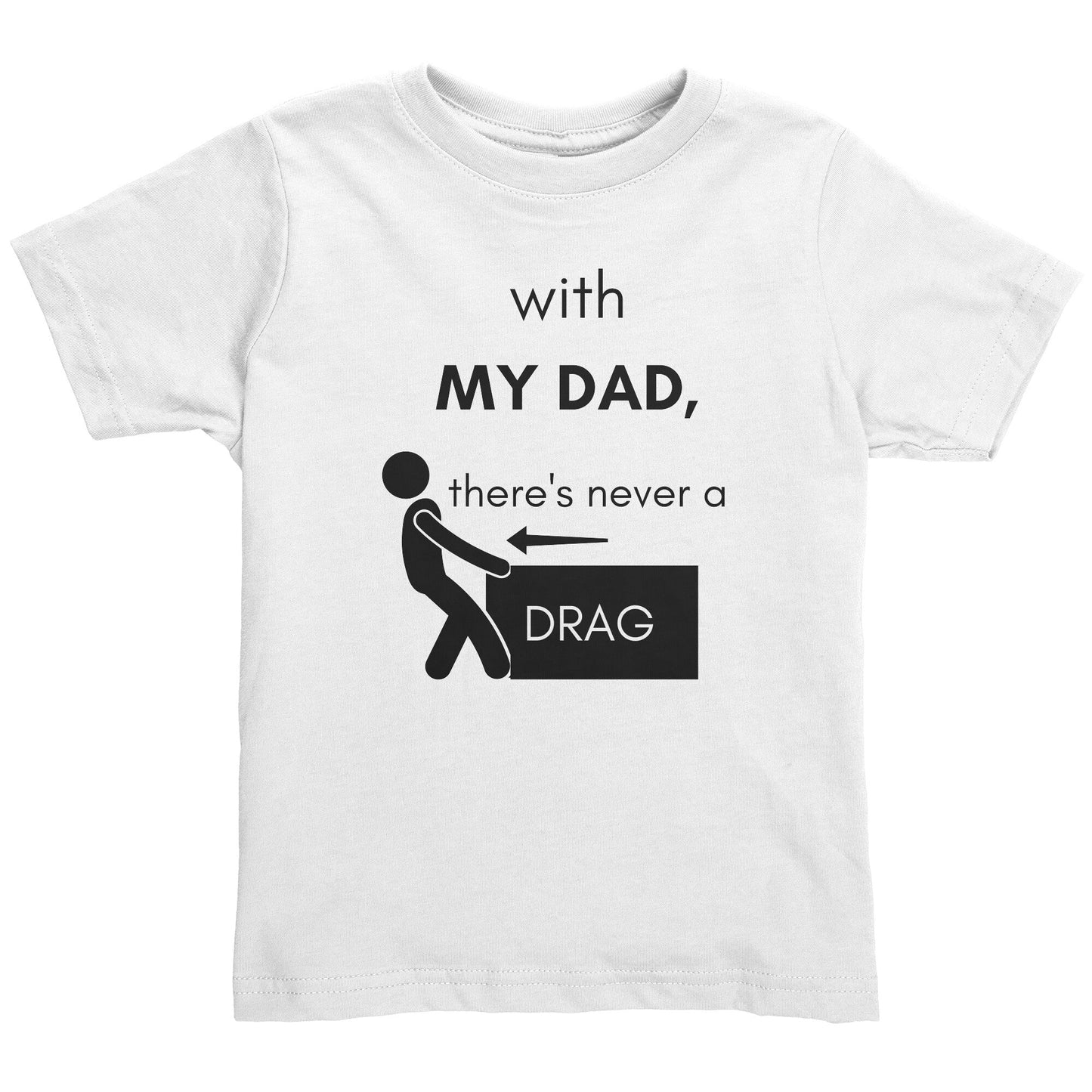 My Dad Daddy & Me Toddler Unisex T-Shirt - MONLANE