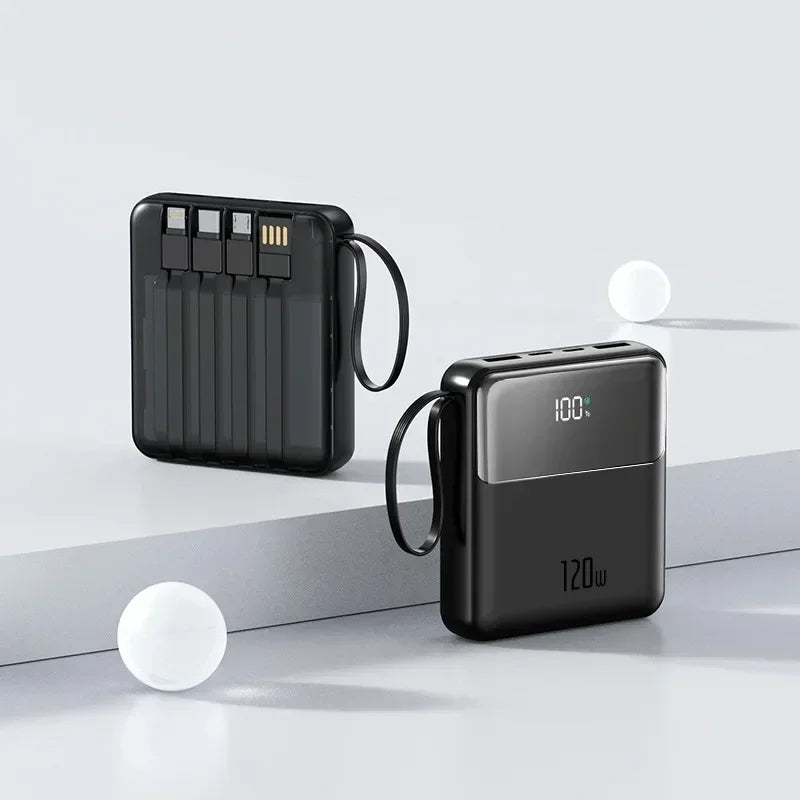 Portable 120W Fast Charging Power Bank