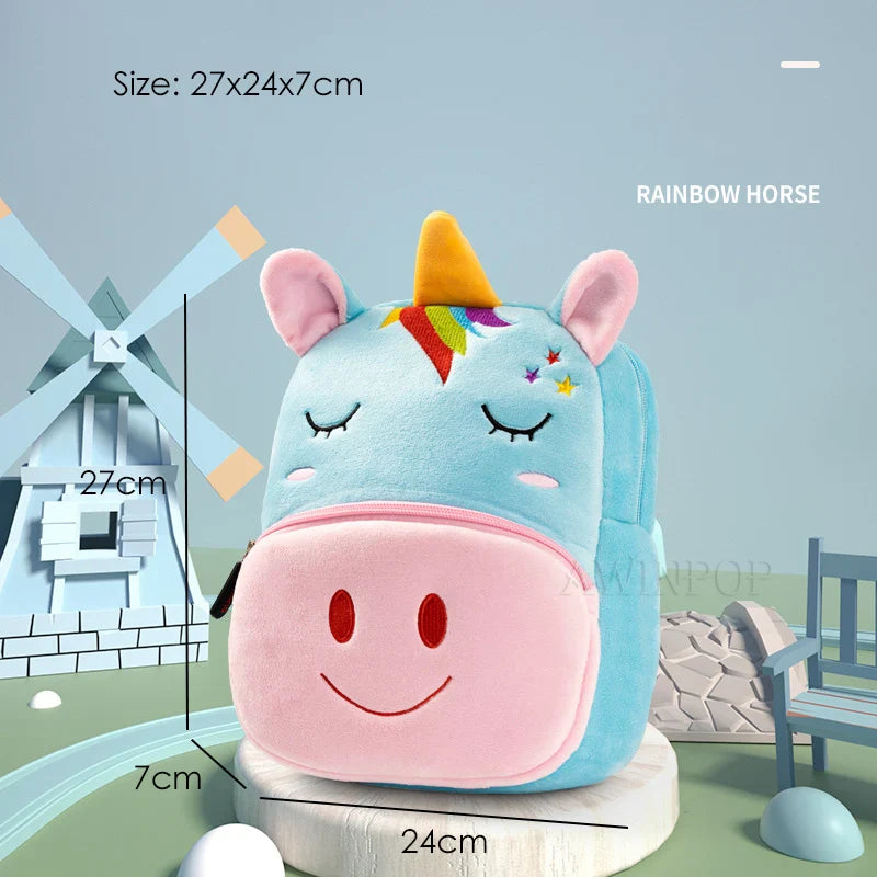 3D Lion School Backpacks