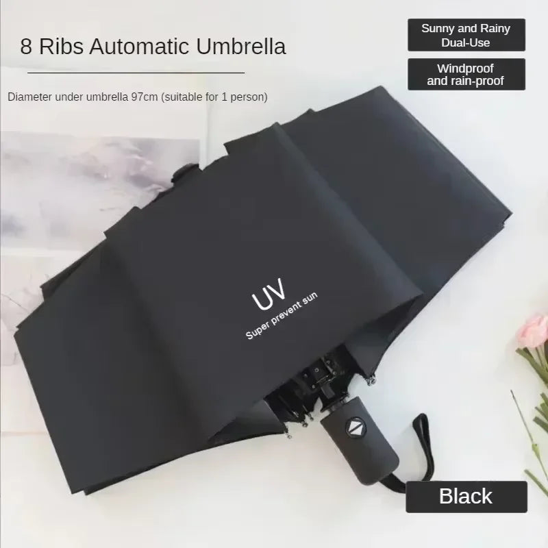 Dual Automatic UV Protection Umbrella