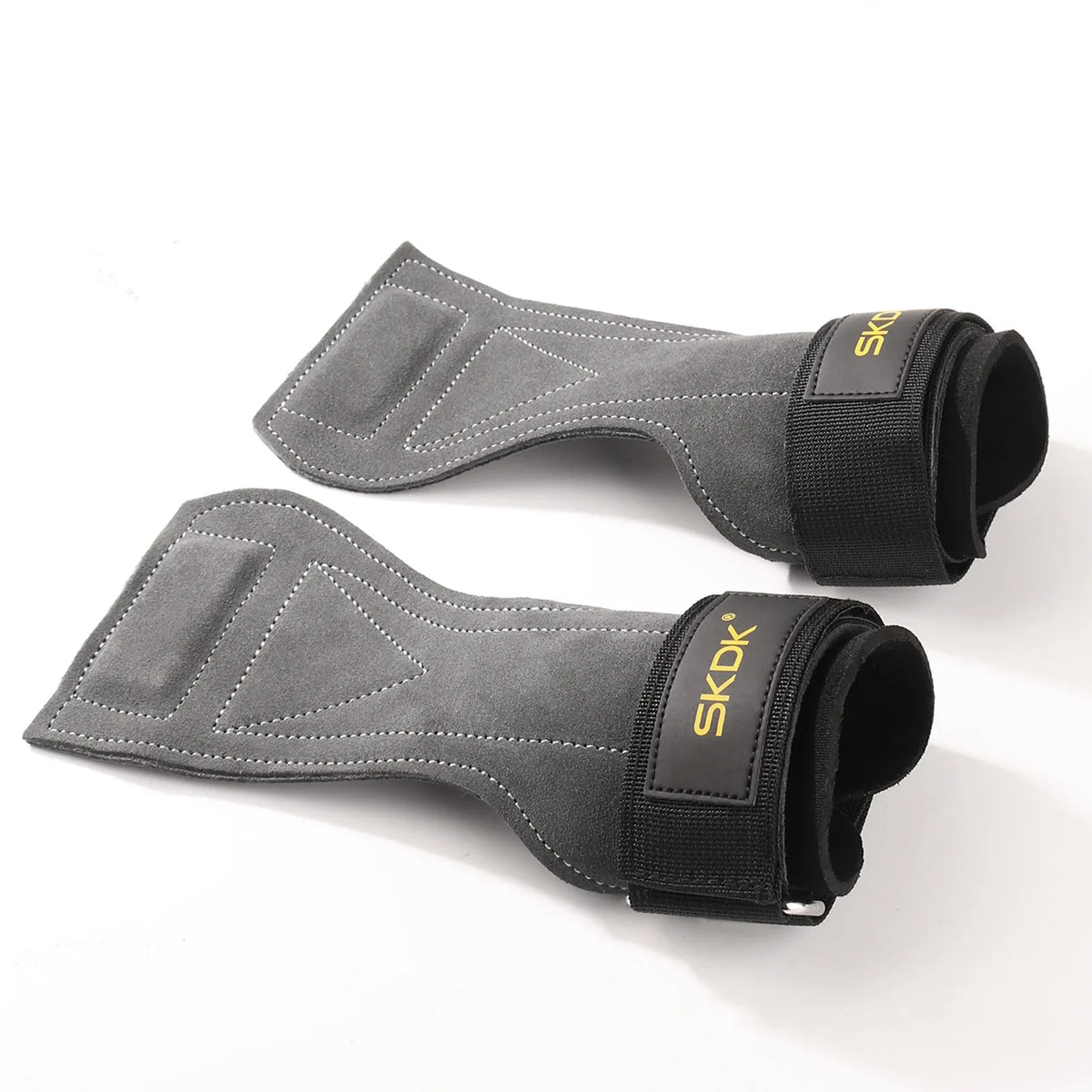 Leather weightlifting wrist straps, view 9