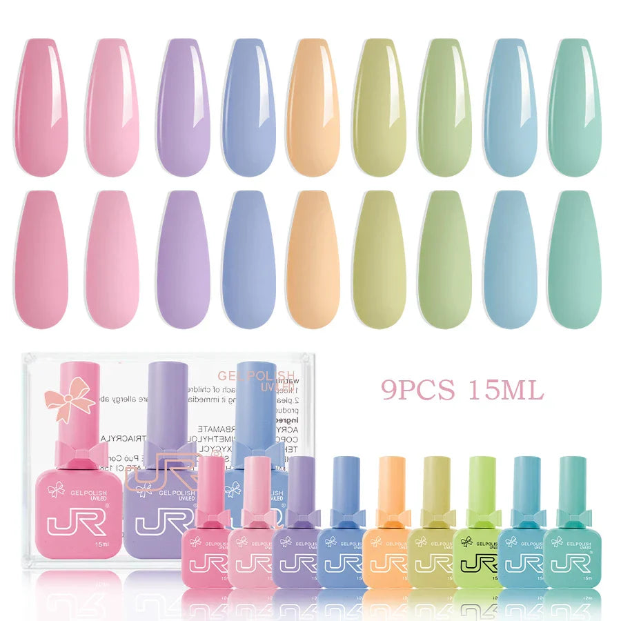 Gel nail polish set