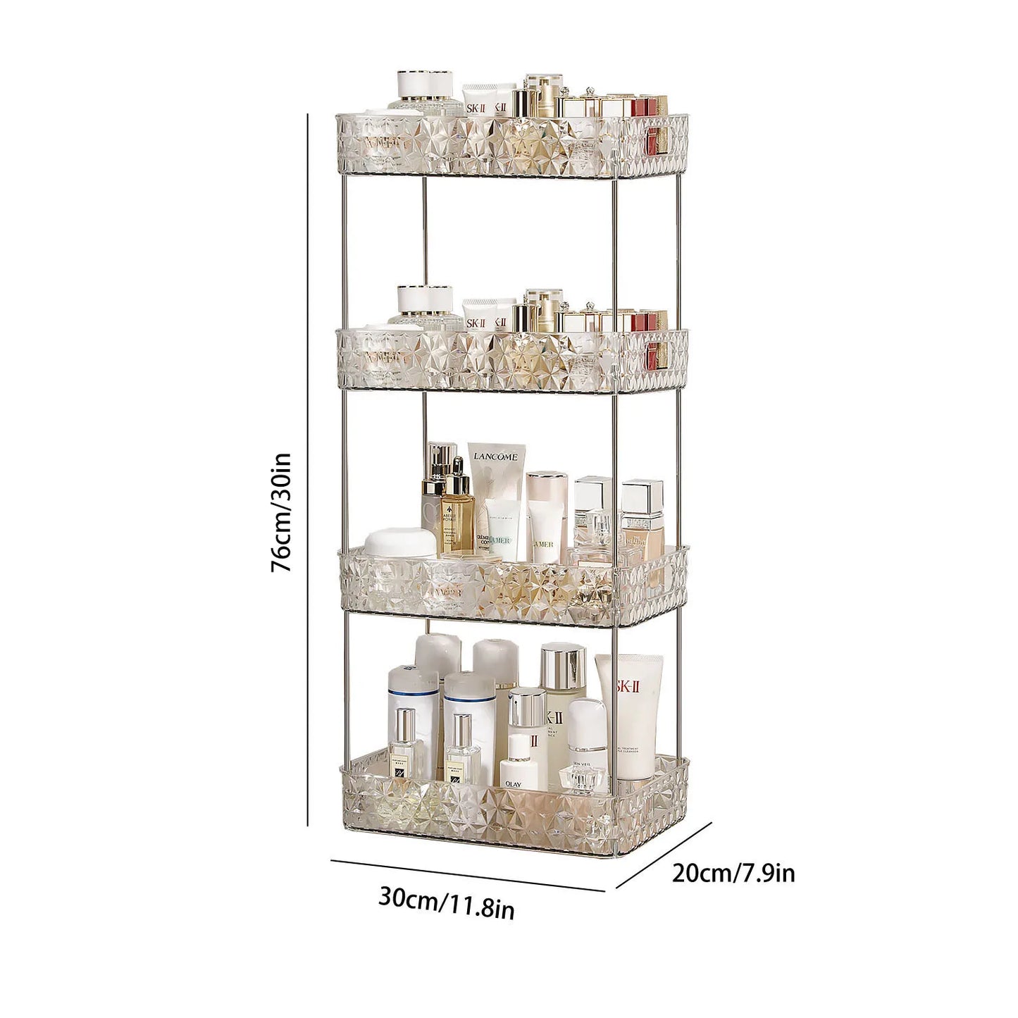 Bathroom cosmetic Organizer Shelf