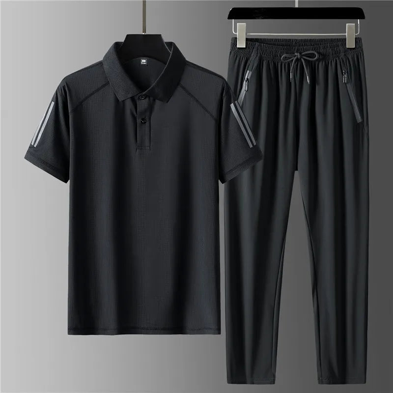 Men's Casual Relaxed Two-Piece Set