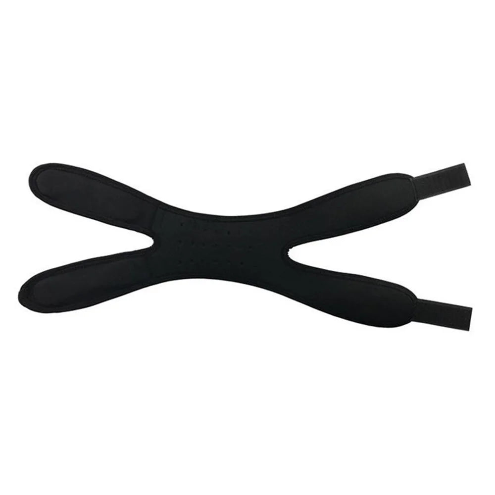 Patella knee strap in black, style 2