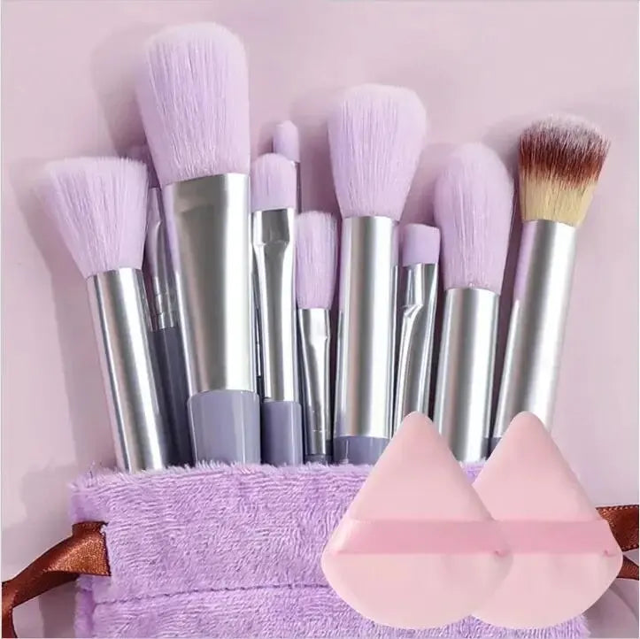 Soft Fluffy MakeUp Brush Set
