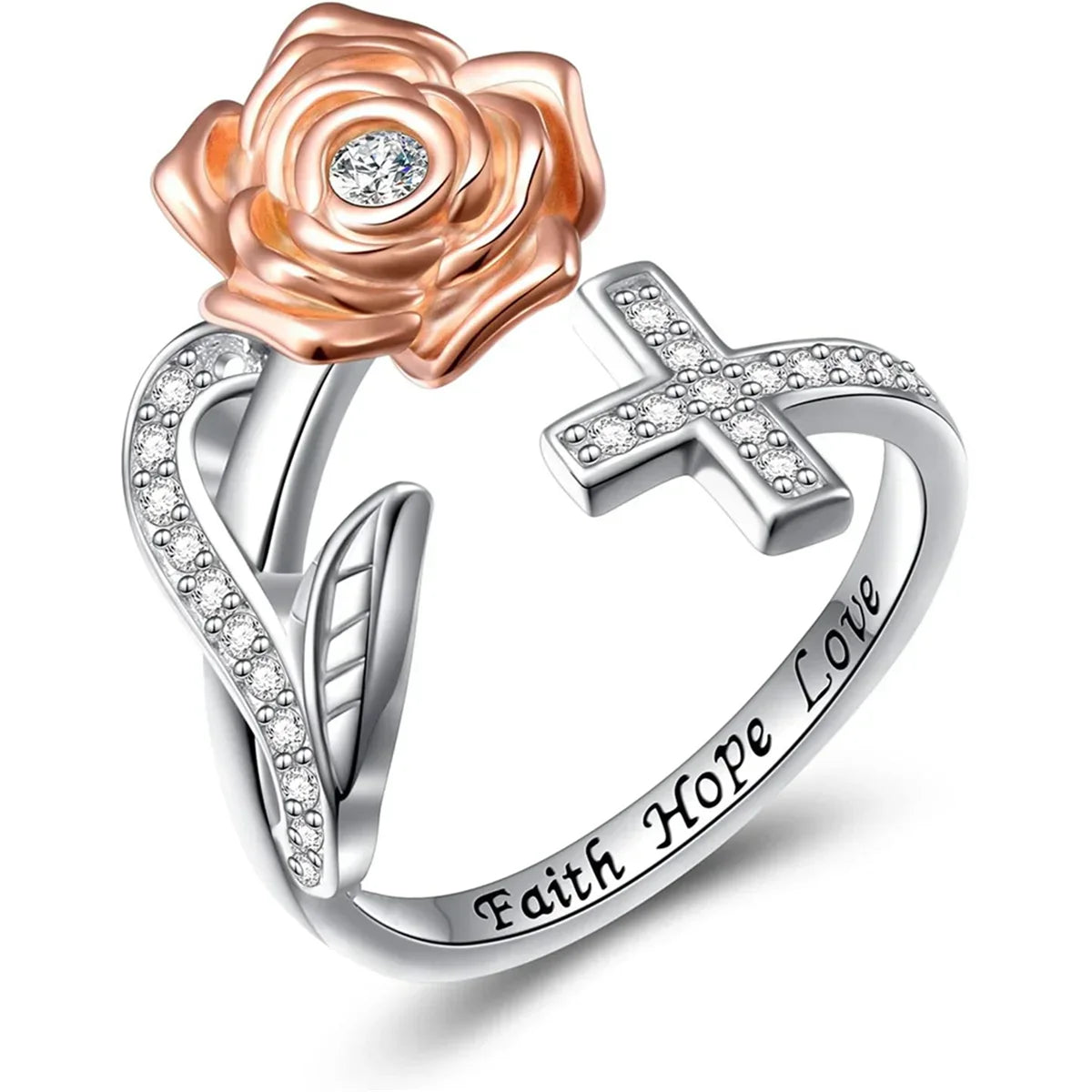 Exquisite Faith Ring - MONLANE