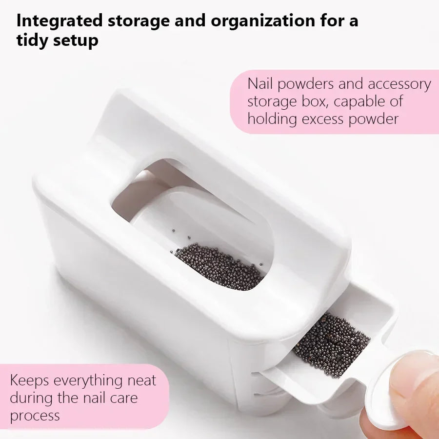 Portable Dip Powder Nail Art Kit