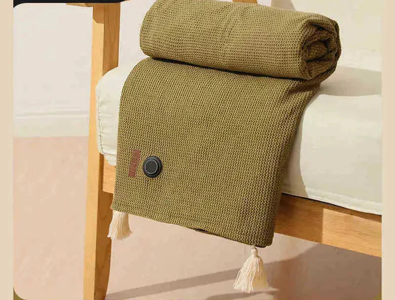 Heated wrap blanket, view 8