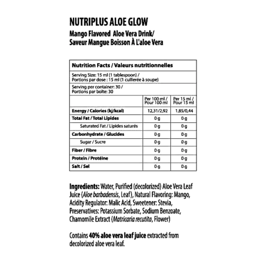 Nutriplus Aloe Glow