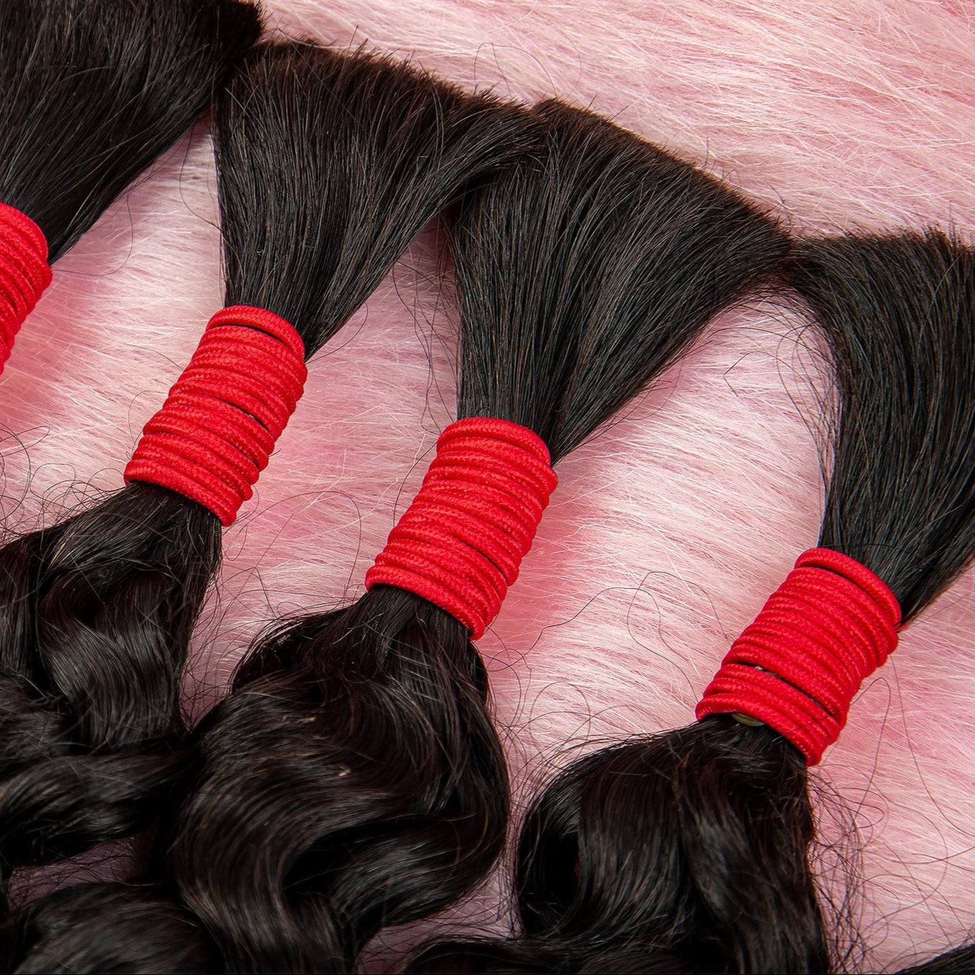 Water Wave Bulk for Braiding Brazilian Remy