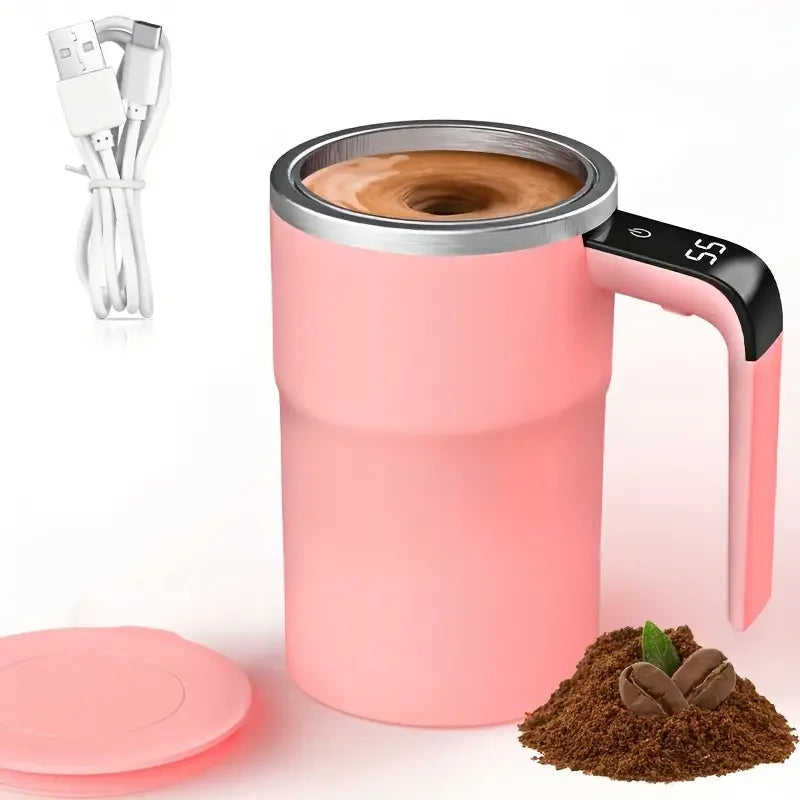 Smart mixing coffee cup