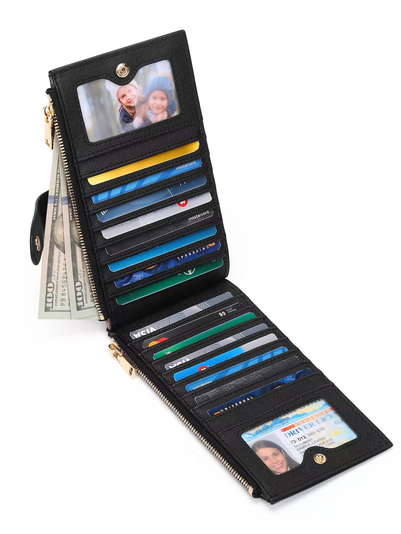 Zippered Long Wallet