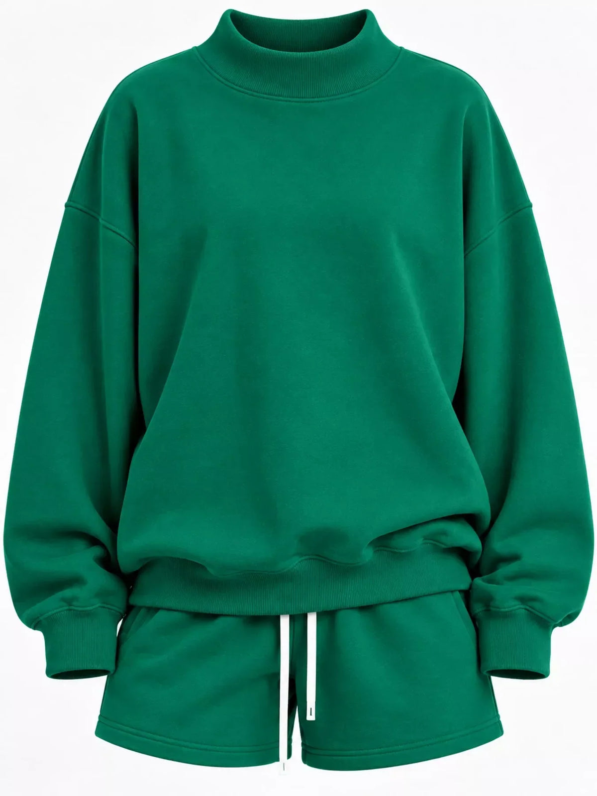 Plus Size Oversized Dropped-Shoulder Sweatshirt, 13 Colors