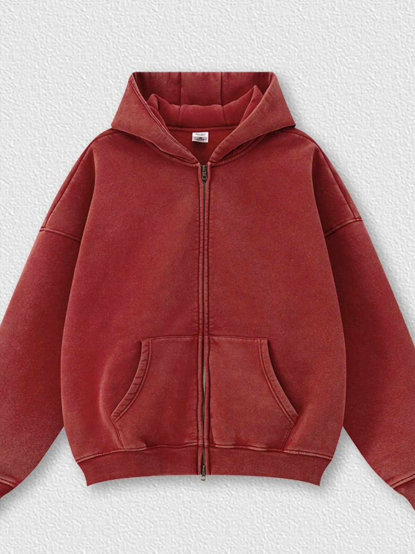 Men's Zip Up Long Sleeve Hoodie