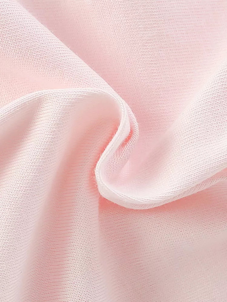 Children's Rainbow Striped Ruffle Trim Tee and Shorts Set