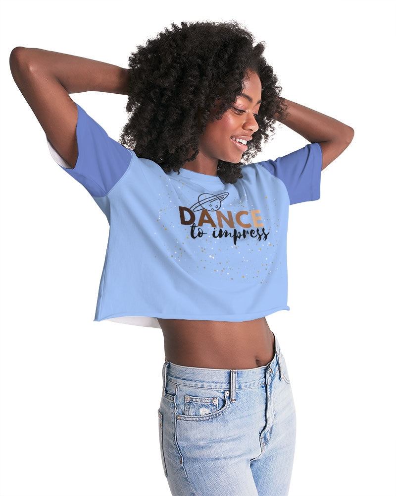 Dance to Impress Lounge Cropped Tee - MONLANE