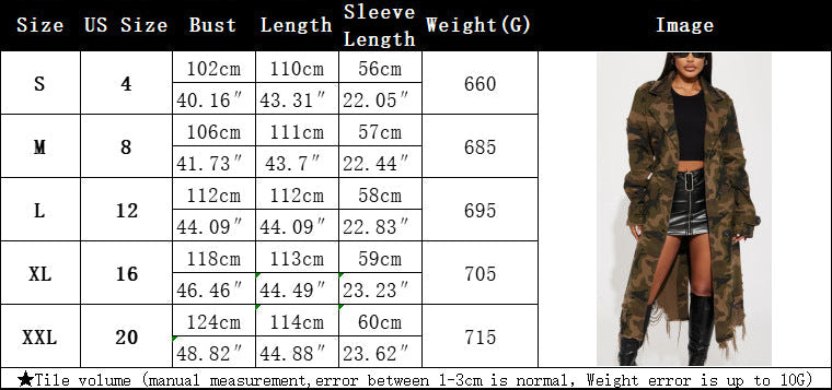 Women's Perforated Camouflage Windbreaker