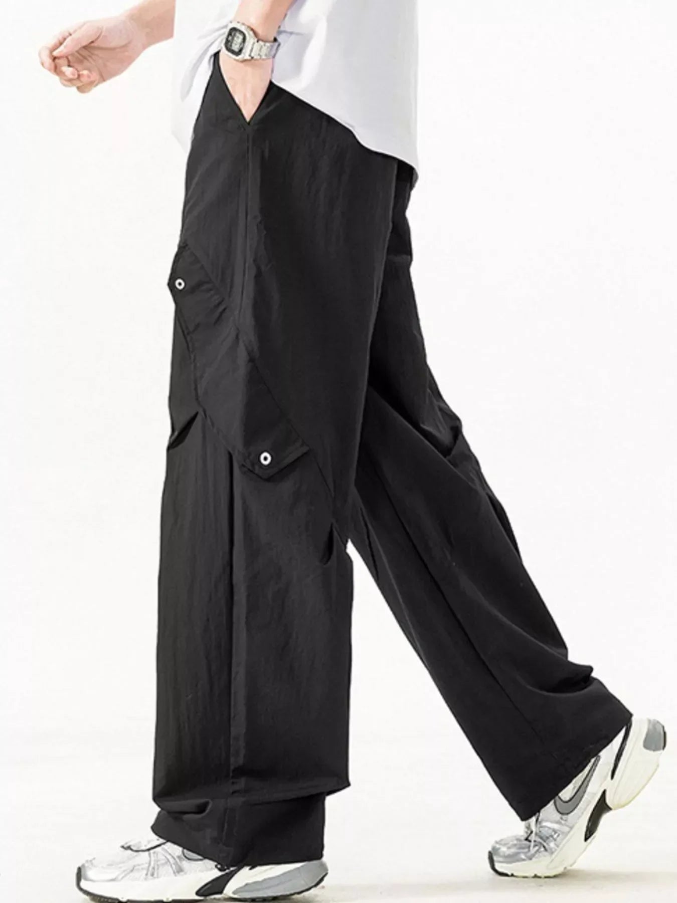 Men's Plus Size Loose Fit Cargo Pants