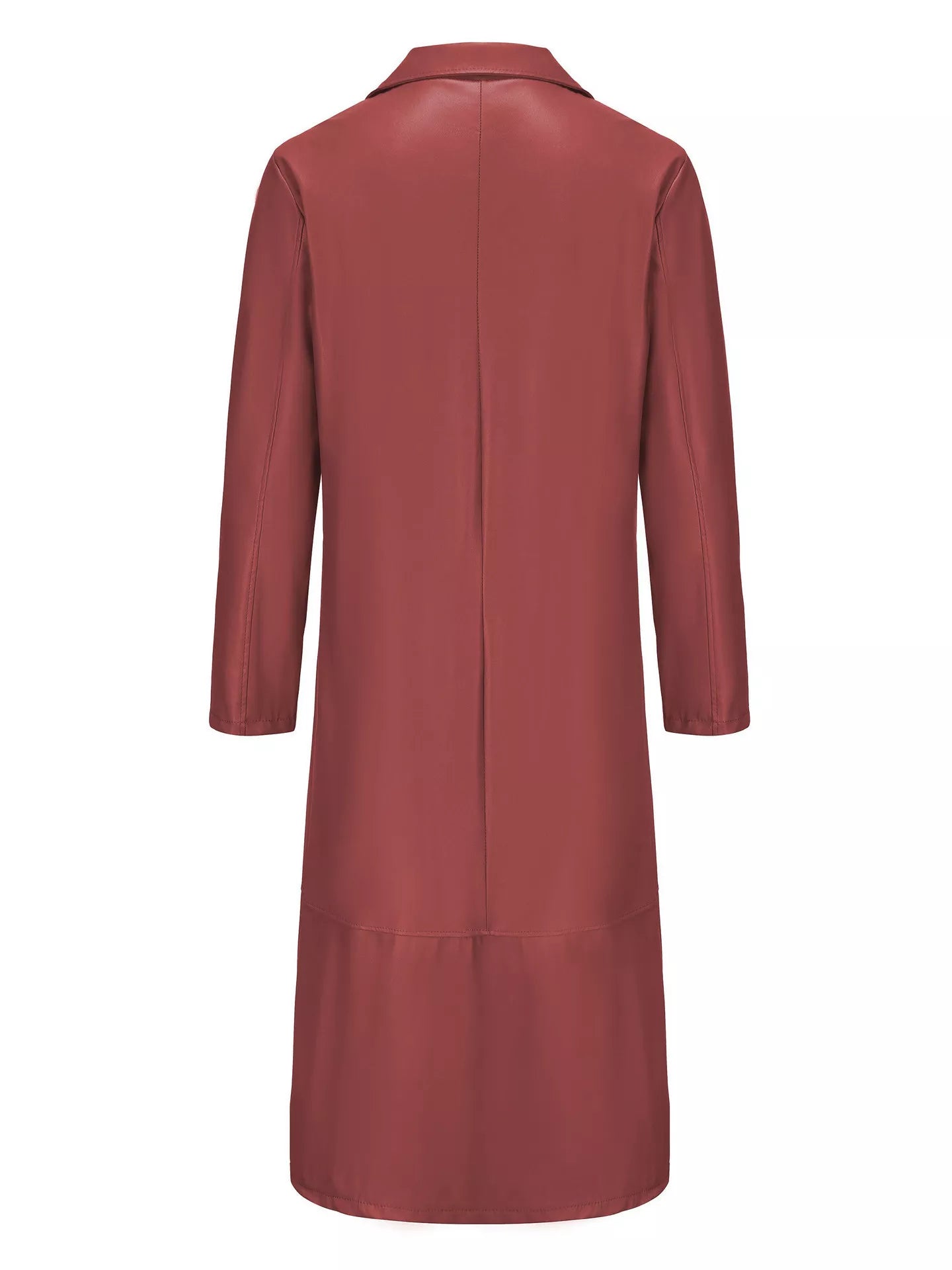 Men's Full Size Button Up Longline Jacket