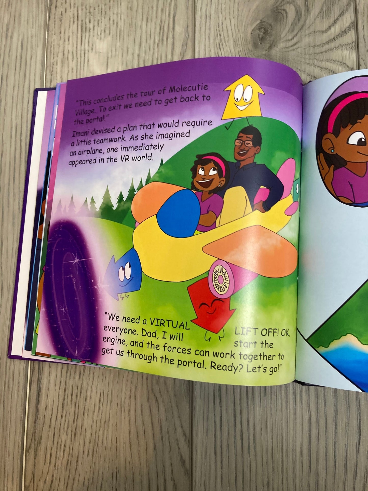 Virtual Lift Off Children's Science Book - MONLANE