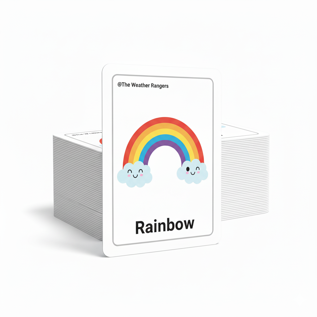 Weather Ranger Flash Cards - MONLANE DIGITAL