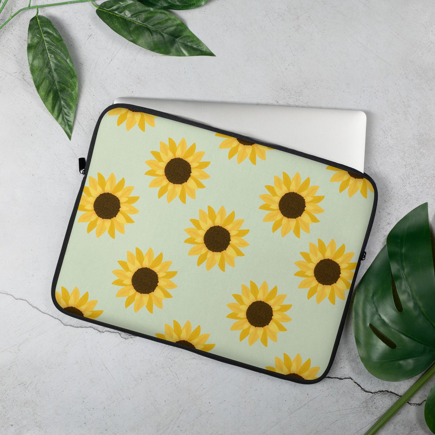 Friendly Sunflower Laptop Sleeve - MONLANE