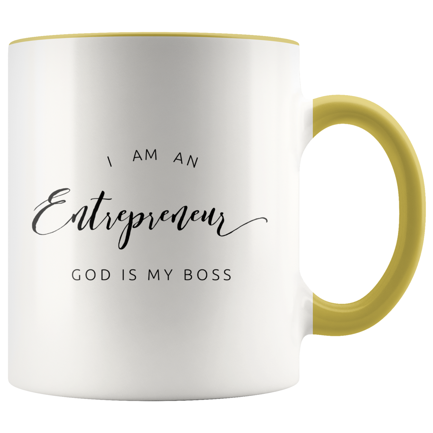 God Is The Boss Mug - MONLANE