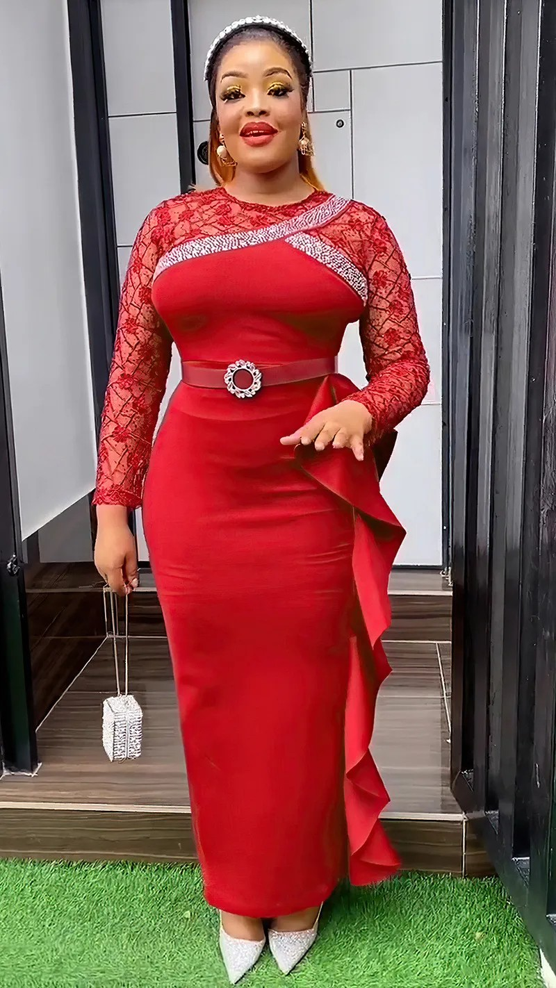 rhinestone party dress