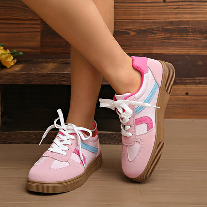Platform Lace Up Sneakers