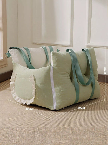 Comfortable & Secure Pet Car Seat Carrier