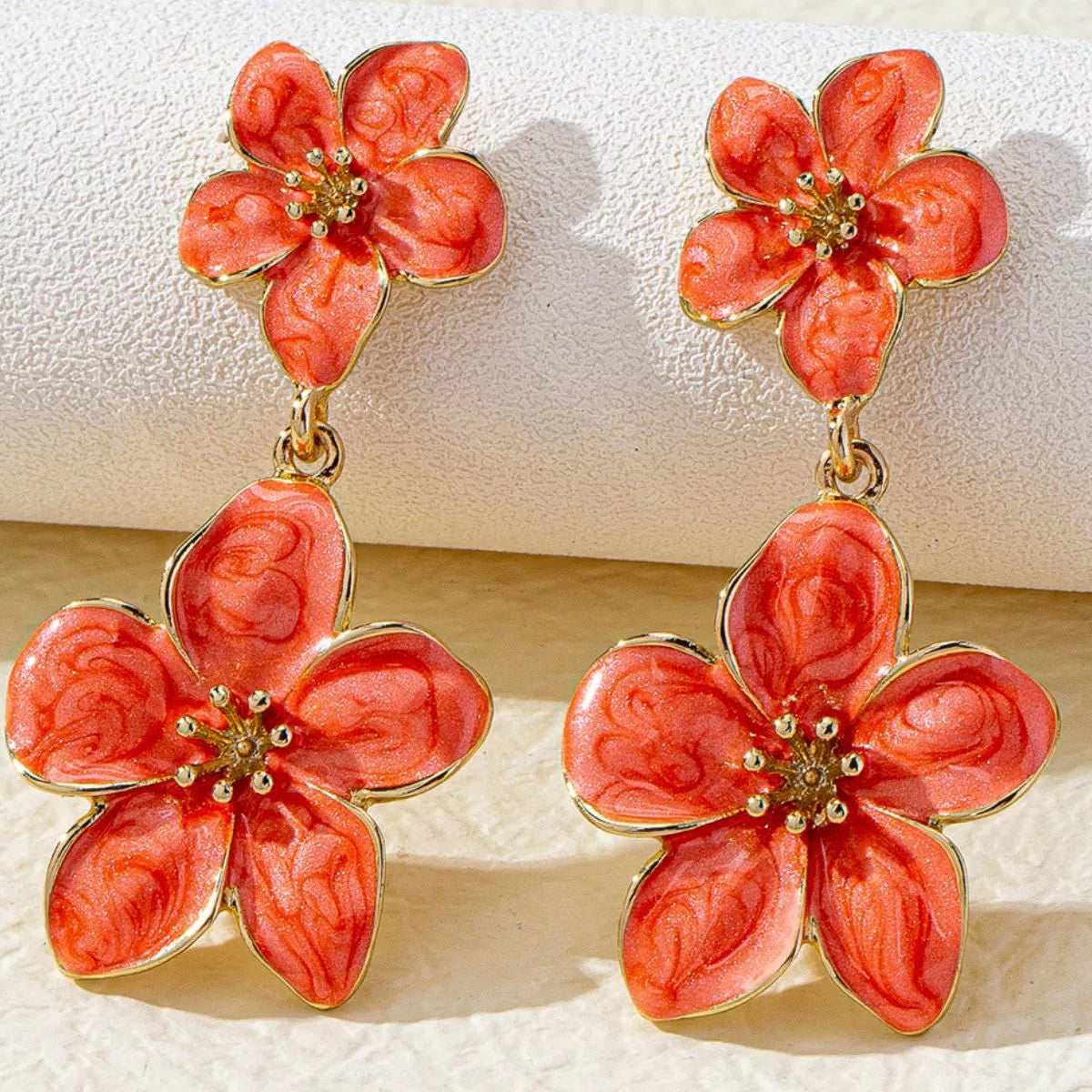 Flower Dangle Earrings
